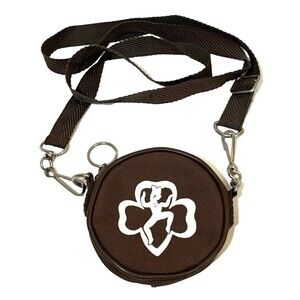 Brownies Coin Purse Girl Scout With Removable Strap Brownies Logo Uniform